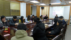 我校召开10级男生顶岗实习走访工作总结会议