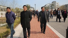 宿迁高师史余强校长一行来校交流考察