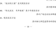 喜报！我校“悦读成长计划”获评“2021 年度苏州市优秀阅读创新项目”！